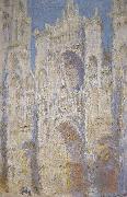 Claude Monet, Rouen Cathedral West Facade Sunlight